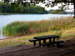 Jezioro Góreckie, perła Wielkopolskiego Parku Narodowego, przy którym znajduje się Stacja Ekologiczna w Jeziorach